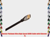 Monster Platinum Ultra High Speed HDMI Cable with Ethernet - 4 Ft.