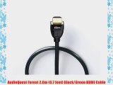 AudioQuest Forest 2.0m (6.7 feet) Black/Green HDMI Cable