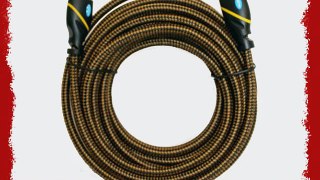 Ultra Clarity HDMI High-Speed 35 FT Braided Cable 2-PACK 1.4V Fully compatible with all blu