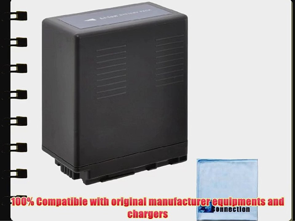 Panasonic VW-VBG6 6900mAh Li-Ion Camcorder Battery for AG-AC7 AG-AC130A AG-AC160A AG-HMC40