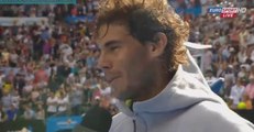 Rafael Nadal On-Court Interview / R4 AO2015