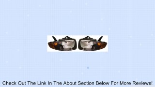 03-05 Chevy Cavalier Headlights Headlamps Head Lights Lamps Pair Set Review