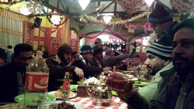 Aijaz Bhayo China Tour 20-12-2012 Lunch at Afandi Hotel near Beijing 02