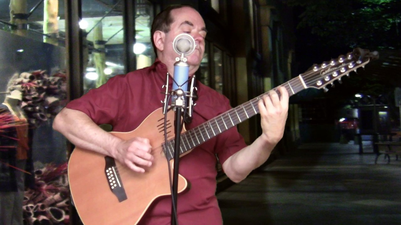 Winston K sings Comes A Time by Neil Young