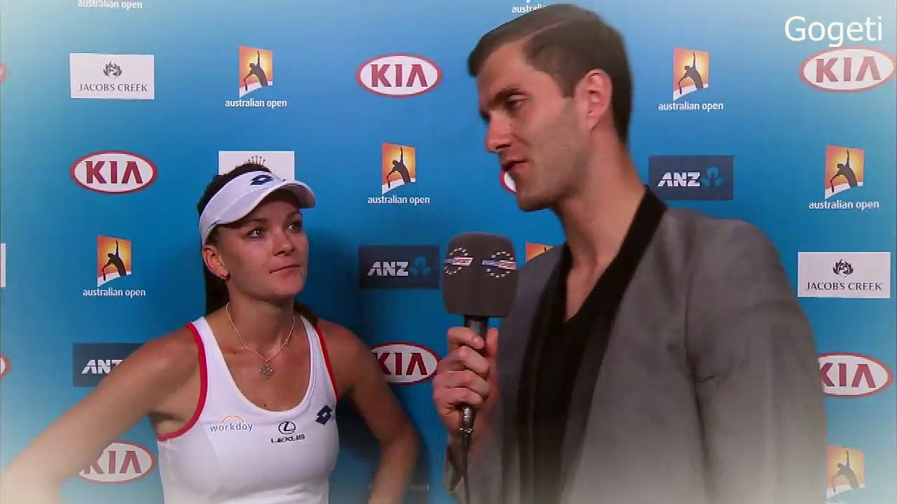 Agnieszka Radwanska interview - Australian Open 2015