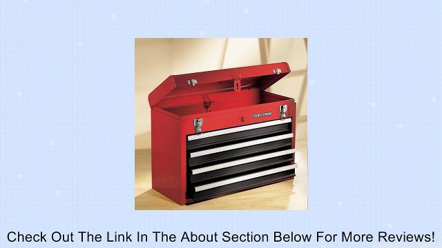 Craftsman 4 Drawer Chest with Large Top Compartment Review