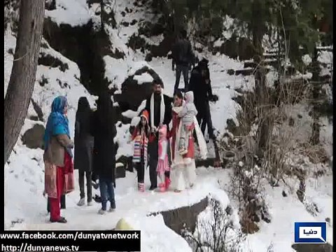 Dunya News - Intermittent snowfall continues in most parts of country