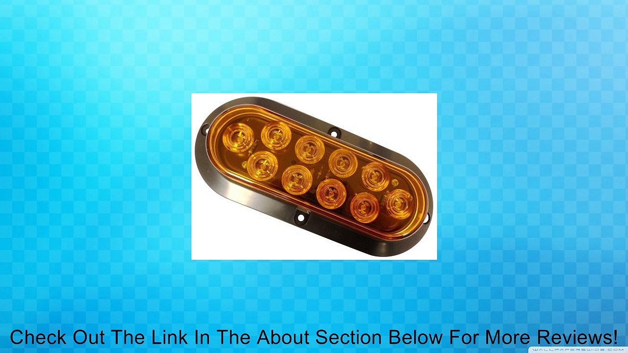 AutoSmart KL-35102A Amber 6" Oval LED Turn Signal/Tail Light Review