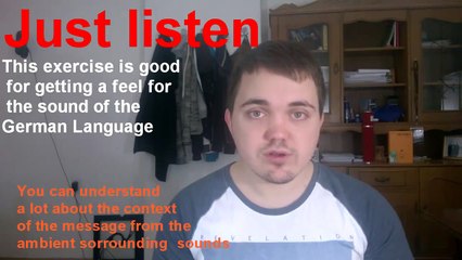 Beginner German listening exercise - Lesson 4 Learn German Level A1