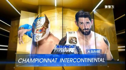 AB1 SMACKDOWN SIN CARA VS BAD NEWS BARRET