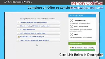 Memory Optimizer Full [Instant Download]
