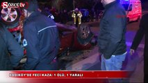 Kadıköy'de feci kaza 1 ölü, 1 yaralı