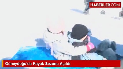 Güneydoğu'da Kayak Sezonu Açıldı