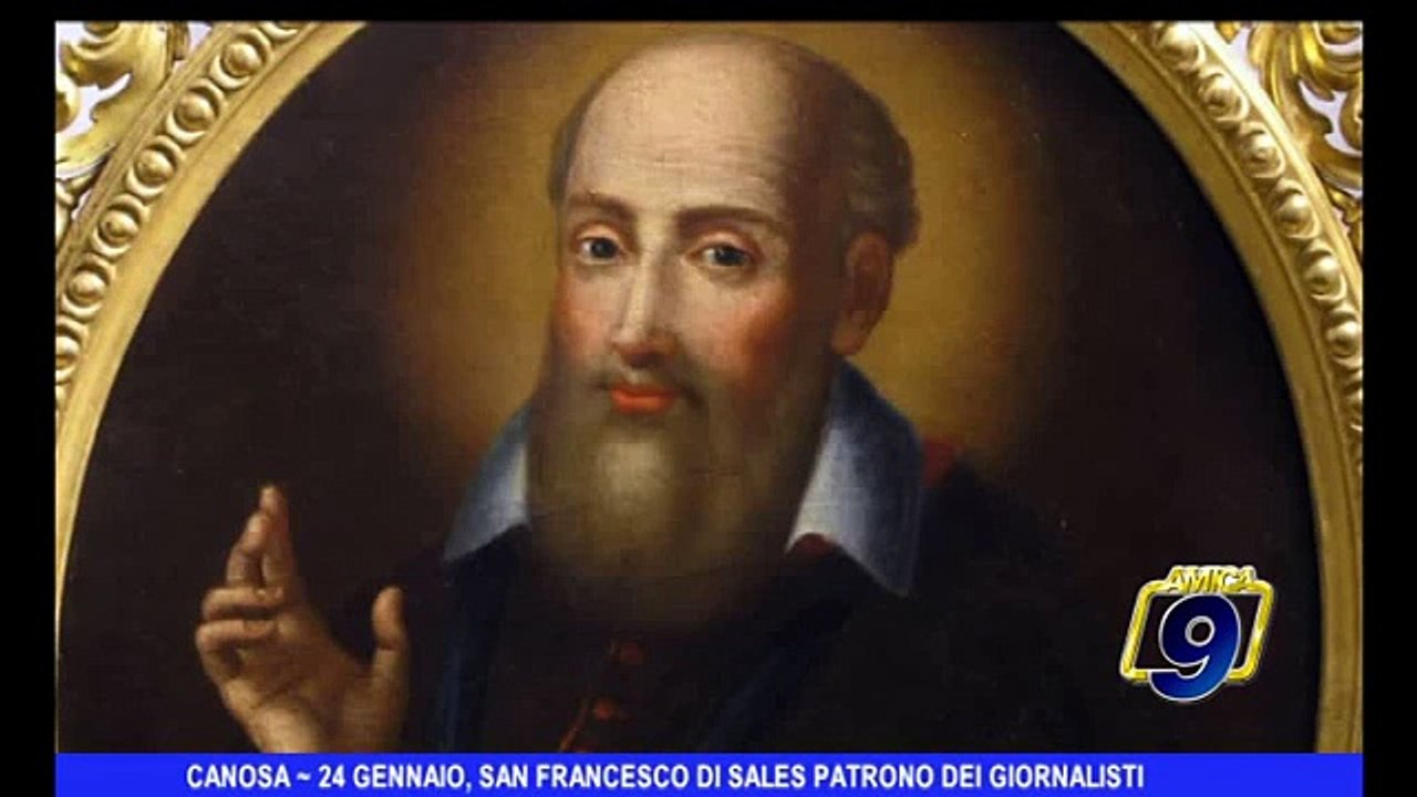 CANOSA DI PUGLIA | 24 gennaio, san Francesco di Sales patrono dei giornalisti