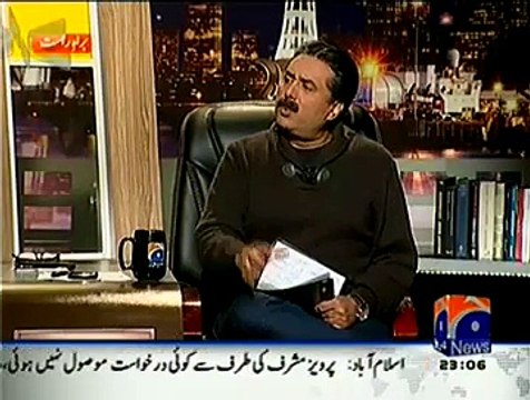 Khabarnaak on Geo News – 24th January 2015 - Aftab Iqbal