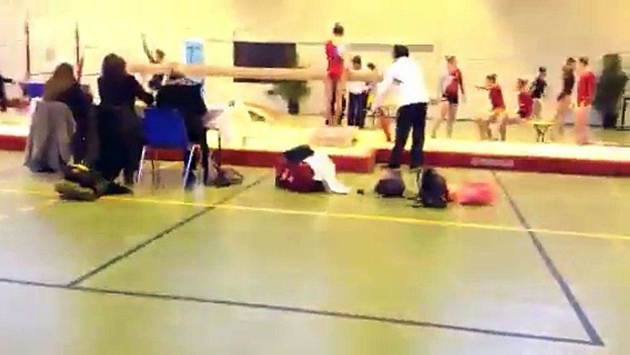 Mathilde à la poutre