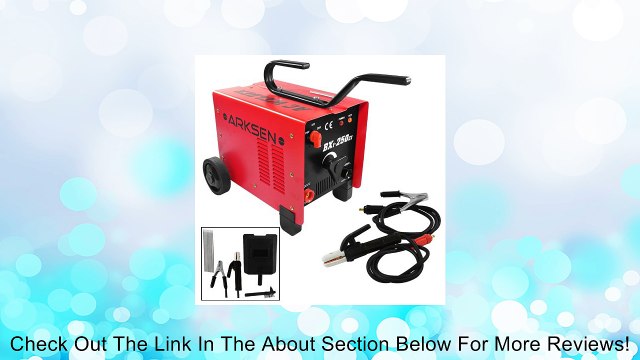 250 AMP 110/220 Volt Coil Ac ARC Welder Welding Machine Review
