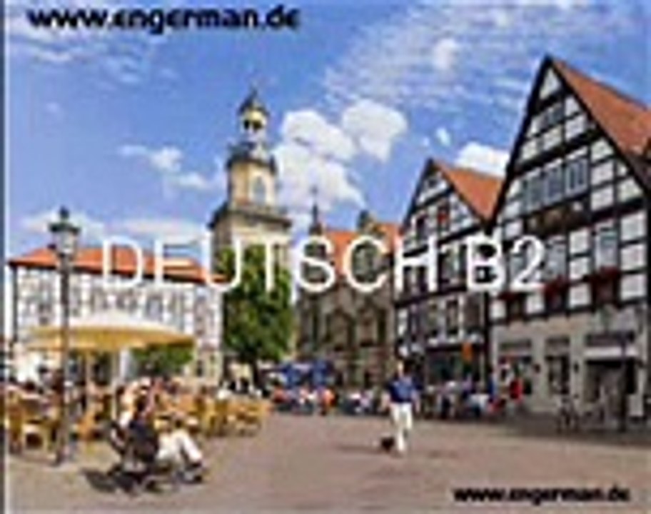 German _ Deutsch B2 Hörverstehen (Mittelstufe) Part 19