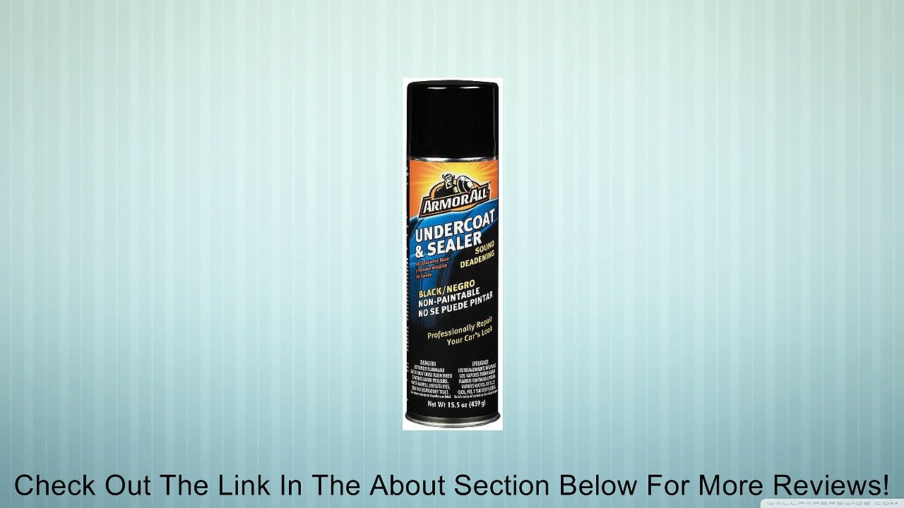 Armor All 75406 Undercoat and Sealer Review