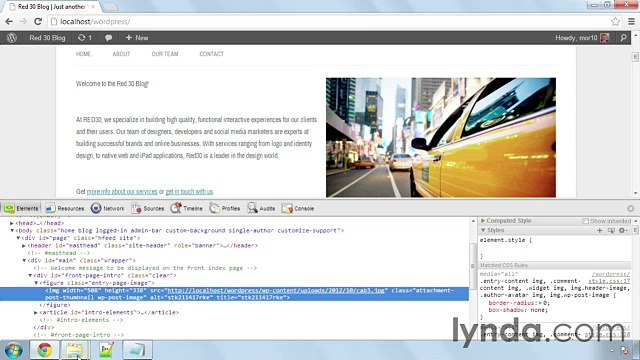 WordPress 3 Building Child Themes lecture 38 responsive