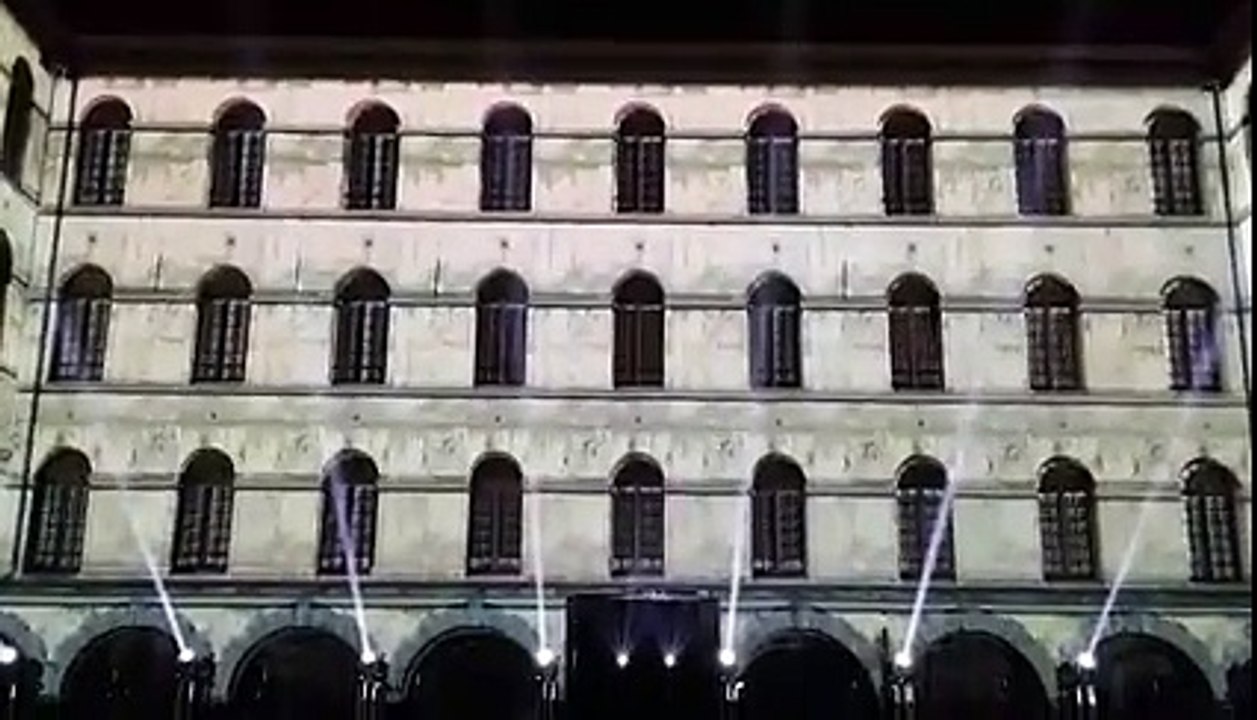 Mons 2015: le vidéo mapping au Carré des Arts