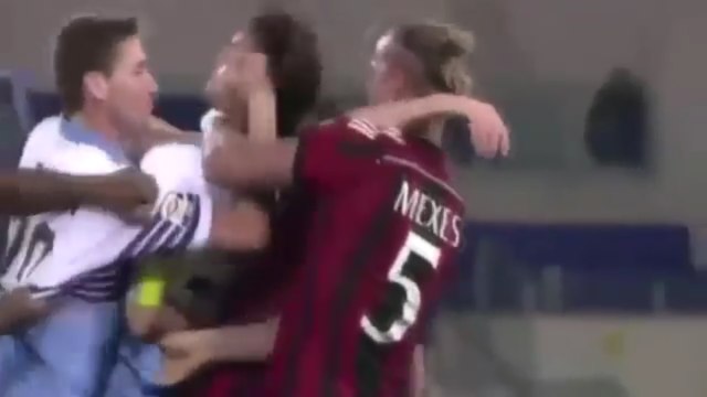 L'incroyable coup de sang de Mexès !