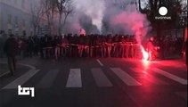Italia: choques en una protesta contra grupos de extrema derecha