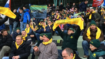 Les supporters d'Ulhan du Val à Vincennes