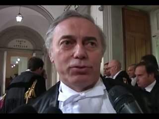 Napoli - Inaugurazione anno giudiziario, polemica su Tribunale Napoli Nord (24.01.15)
