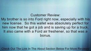Ford Text Black Leather Wallet Review
