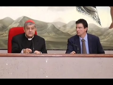 Napoli - Sepe festeggia con i giornalisti San Francesco di Sales (24.01.15)