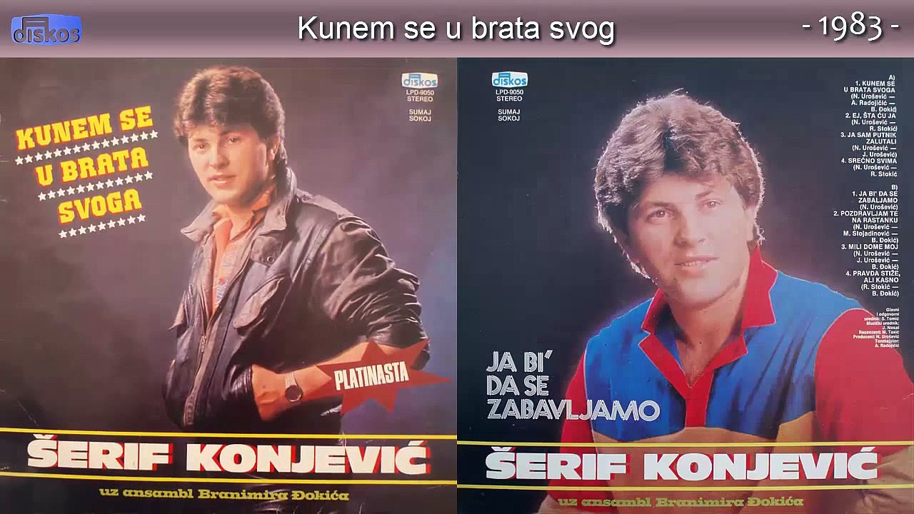 Serif Konjevic - Kunem se u brata svog - (Audio 1983) - CEO ALBUM
