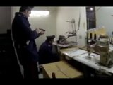 Napoli - Lavoro nero e inquinamento, blitz in aziende tessili del Vesuviano -1- (24.01.15)