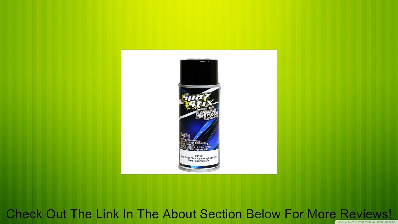 Spaz Stix Ultra Shine Clear Acrylic Enamel Review