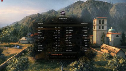 WOT KV-1S tier 5 Russian HT encounter match Mines