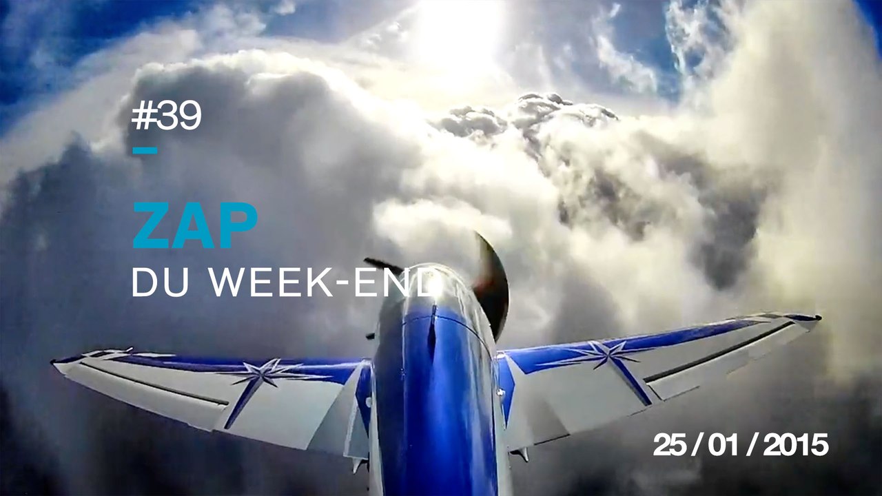 ZAP DU WEEK-END #39 : Atterissage en formation / Thug life Homme VS Ours / Mixer des aimants / Perdu dans les nuages