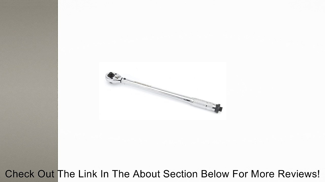 Powerbuilt 944001 3/8-Inch and 1/2-Inch Dual Drive Torque Wrench Review