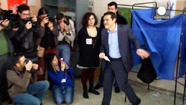 Εκλογές 2015: Ψήφισαν Σαμαράς και Τσίπρας