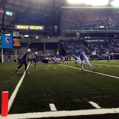 Football Awesome Touchdown by Ross Bowers