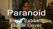PARANOID - Black Sabbath (Guitar Cover)