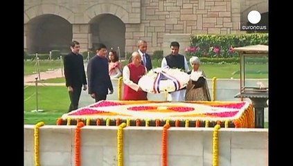 Índia: Obama e Modi discutem programa nuclear inspirados por Gandhi