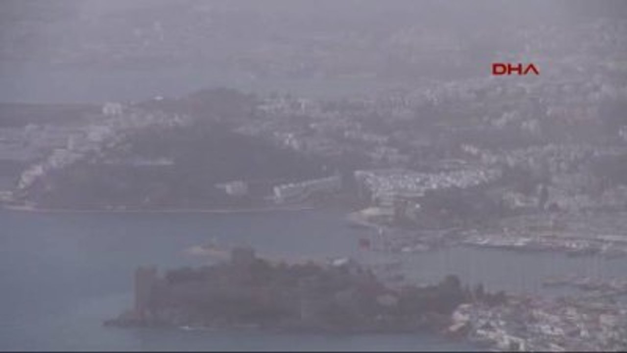 Bodrum'u Toz Bulutu Sardı