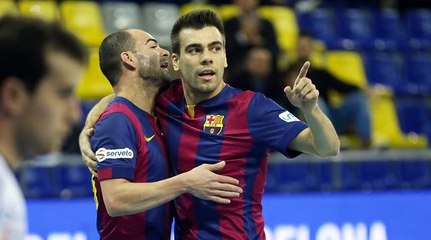 FUTSAL: Palma Futsal - FC Barcelona, 3-4 (League, Season 2014/15)