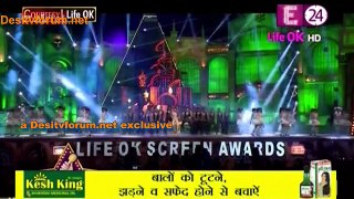 Srilankan’ Beauty Jacqueline Ki Stunning Performance Life Ok Screen Awards 2015