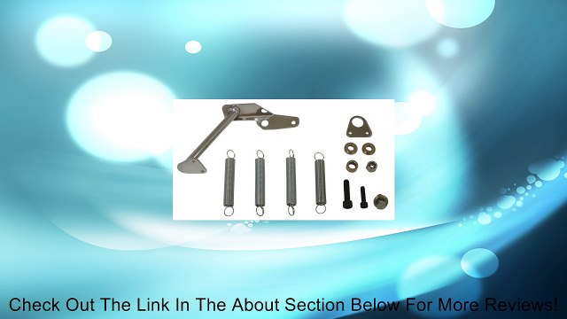 CHROME STEEL CARBURETOR MOUNT THROTTLE RETURN SPRING KIT Review