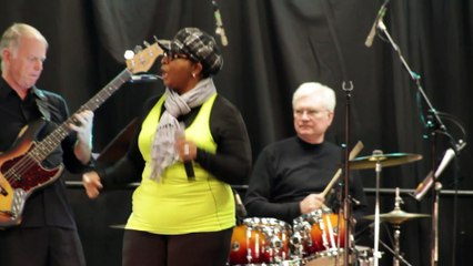 Loretta P. Hill singing 'Heard It Through The Grapevine' at Soundcheck Pelham Civic Complex 2015