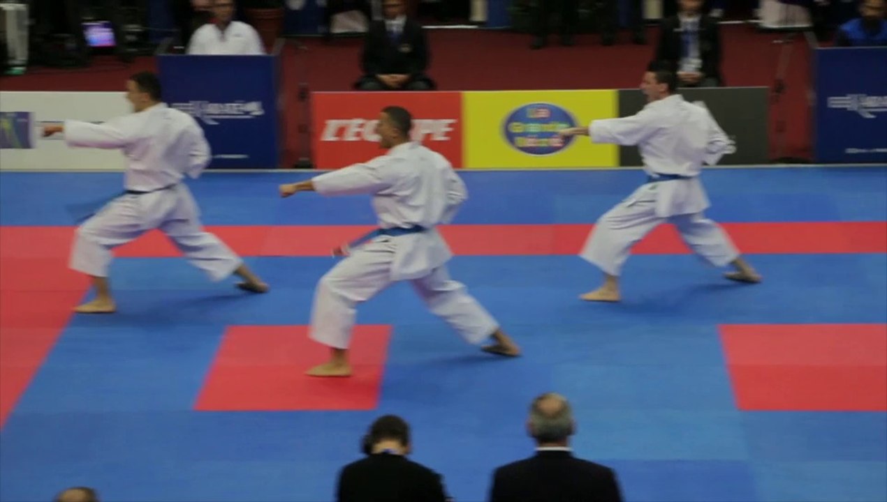 Kata masculin par équipes - le kata de l'équipe de France