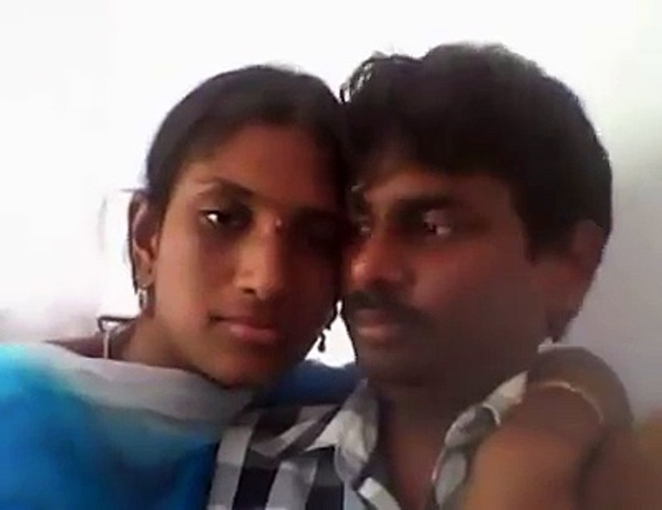 Indian boy kissing with girls friend
