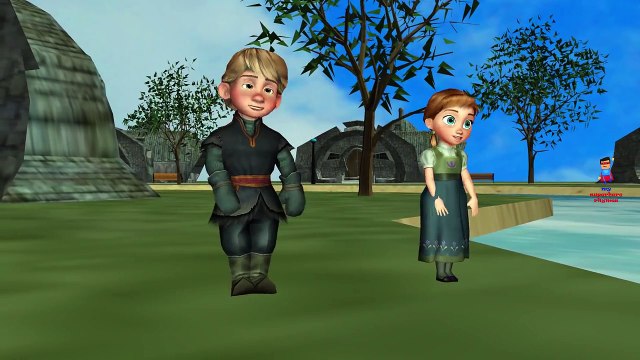 Frozen Elsa and Kristoff Row Row Your Boat Rhymes _ Frozen Row Row Your Boat Children Nursery Rhymes