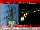 MQM MNA Rashid Godil on Electricity Breakdown in Karachi